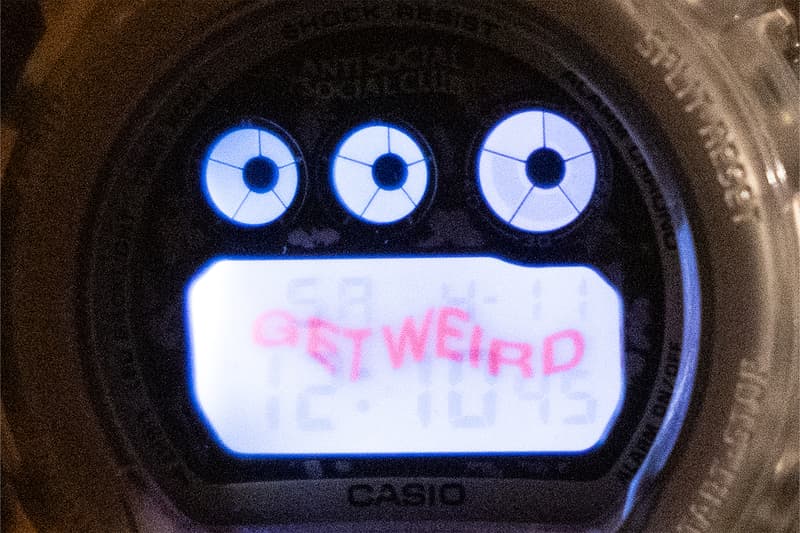 Anti Social Social Club and G-SHOCK Team up for Floral Timepiece Collaboration