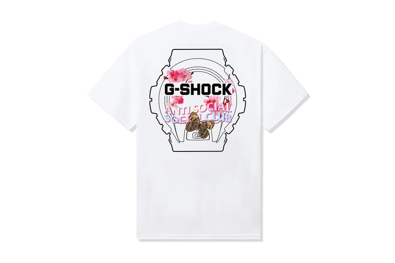 Anti Social Social Club and G-SHOCK Team up for Floral Timepiece Collaboration