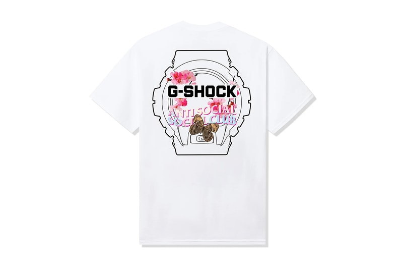 Anti Social Social Club and G-SHOCK Team up for Floral Timepiece Collaboration