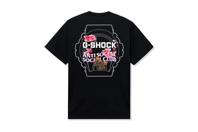 Anti Social Social Club and G-SHOCK Team up for Floral Timepiece Collaboration