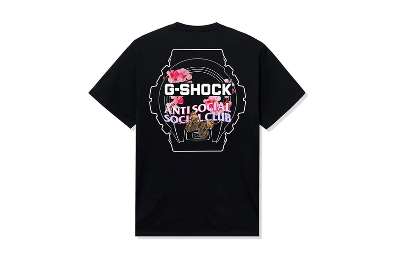 Anti Social Social Club and G-SHOCK Team up for Floral Timepiece Collaboration