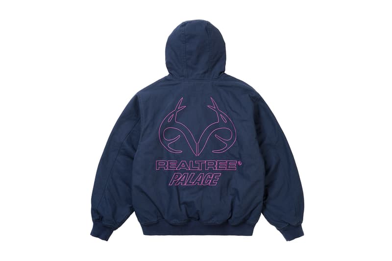 Everything Dropping at Palace This Week spring 2026 drop 3 realtree reversible jacket patchy flannel shirt corduroy realtree 6-panel edge lamb t-shirt me myself and tri t-shirt palace peace sofar hoodie beanie sporty zip hoodie jogger viola knit