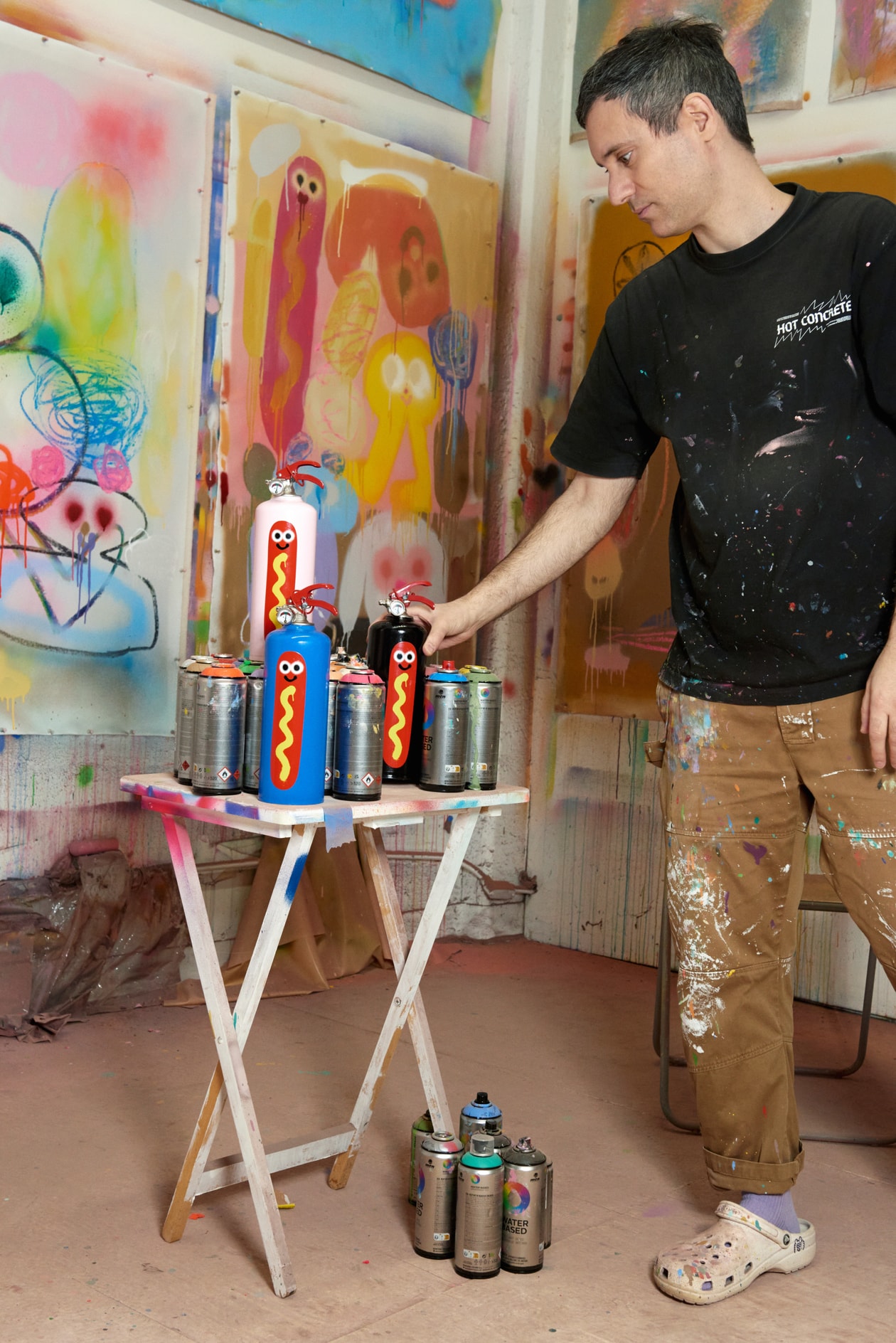 Lemonade Insurance and Jon Burgerman Launch Exclusive Fire Extinguisher Collectible 