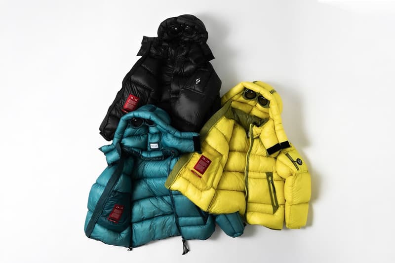 C.P. Company and One Block Down Reunite for SS26 outerwear puffer jacket massimo osti