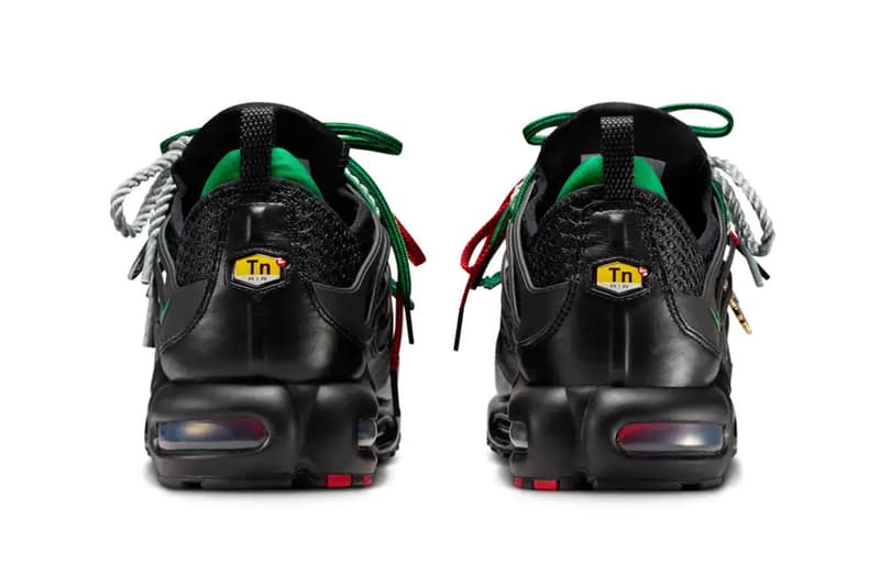 HOMECOMING Festival Celebrates African Culture With Two Bold Nike Air Max Plus Designs release info Black/University Red-Court Green, Safety Orange/Black-Bright Mandarin IM4960-001, IM4960-800