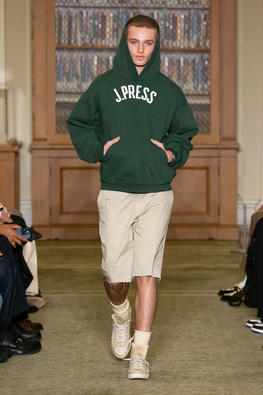 Jack Carlson J. Press SS26 Runway Show Interview 