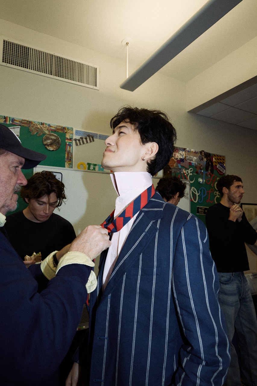 Jack Carlson J. Press SS26 Runway Show Interview 