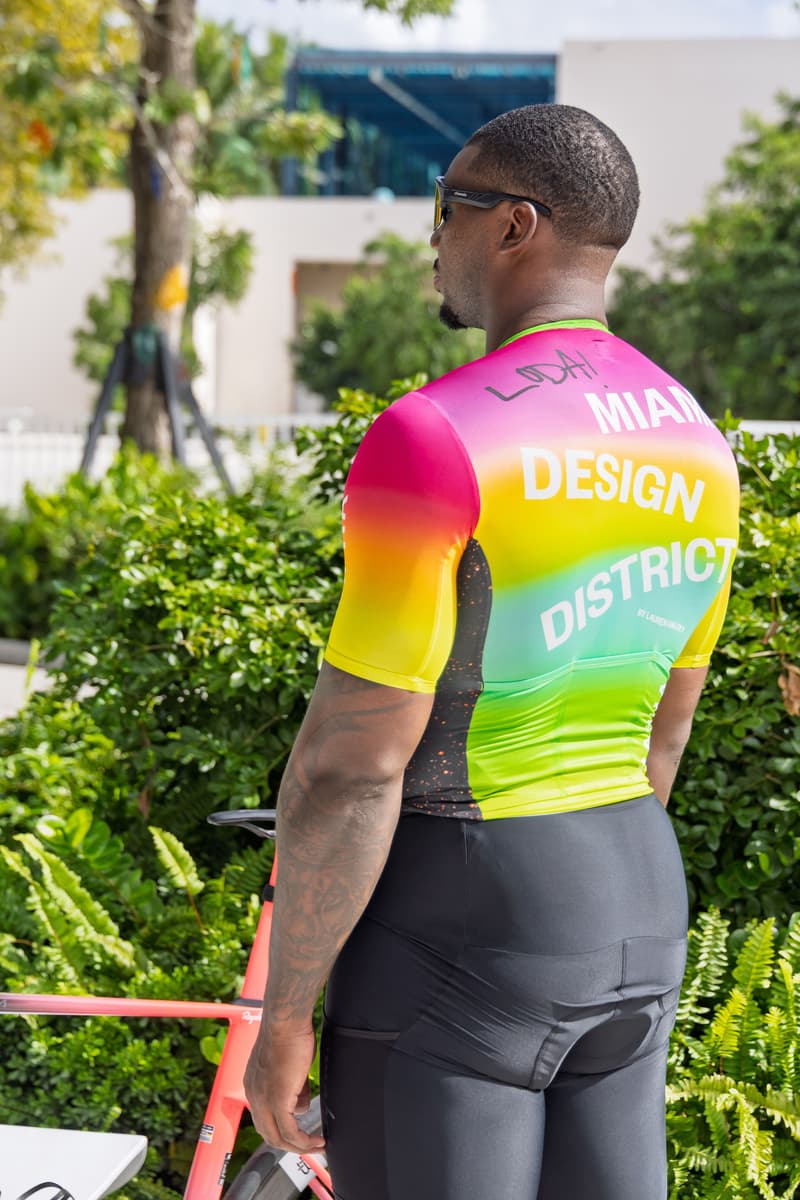 lauren halsey rapha jersey dolphins cancer challenge collaboration fashion art contemporary artwork