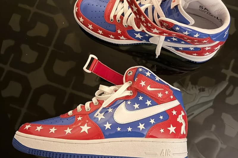Lil Yachty Concrete Boys x Nike Air Force 1 Mid "2006 All-Star" Sample