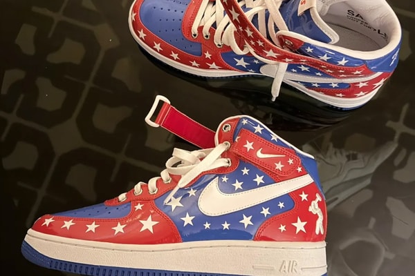 Lil Yachty Concrete Boys x Nike Air Force 1 Mid "2006 All-Star" Sample