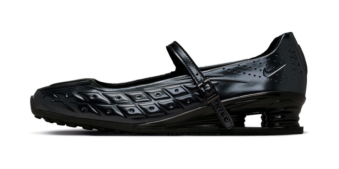 NAKED Copenhagen Transforms the Nike Shox Into a Glossy, Lace-Free Sculpture