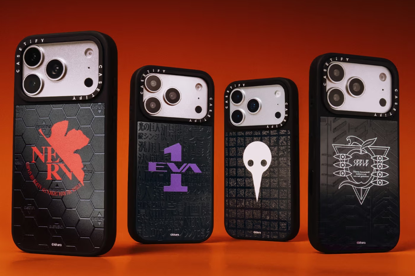 Neon Genesis Evangelion CASETiFY New Collaboration collection 30th anniversary Release Info