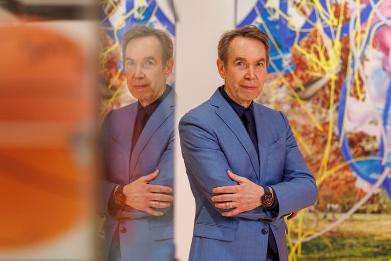 espace louis vuitton osaka jeff koons artworks sculptures paintings 