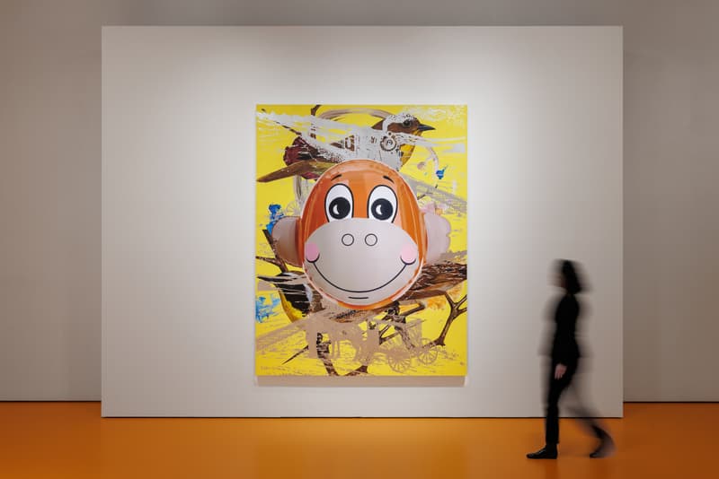 espace louis vuitton osaka jeff koons artworks sculptures paintings 