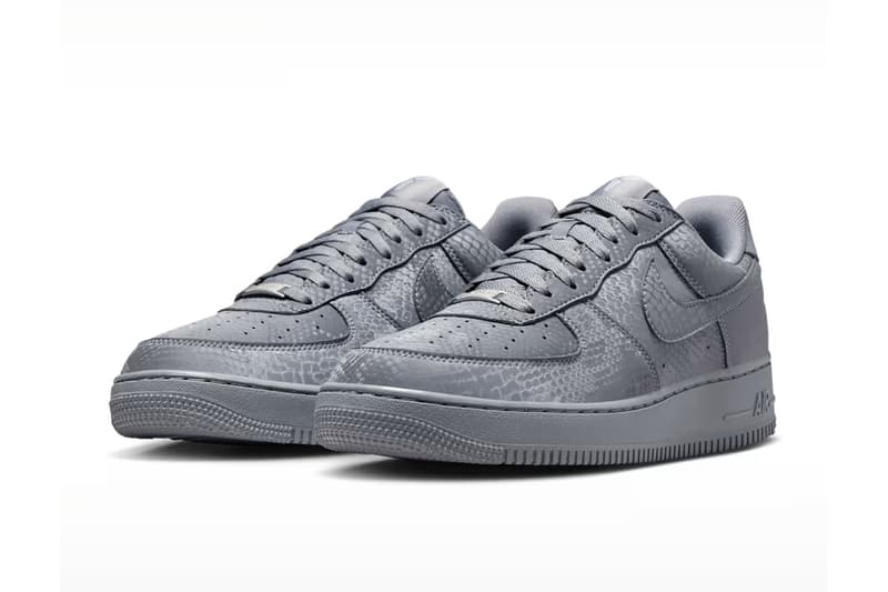 Kobe Bryant Nike Air Force 1 Low "Cool Grey" official look cool grey wolf grey IB0018-004