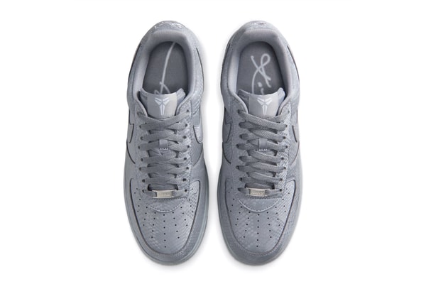 Kobe Bryant Nike Air Force 1 Low "Cool Grey" official look cool grey wolf grey IB0018-004