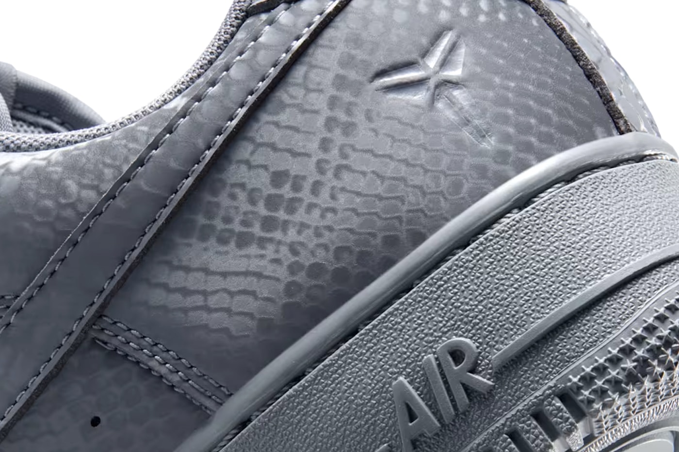 Kobe Bryant Nike Air Force 1 Low "Cool Grey" official look cool grey wolf grey IB0018-004