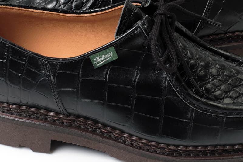 Madhappy Paraboot Michael Crocodile Black Release Date info store list images