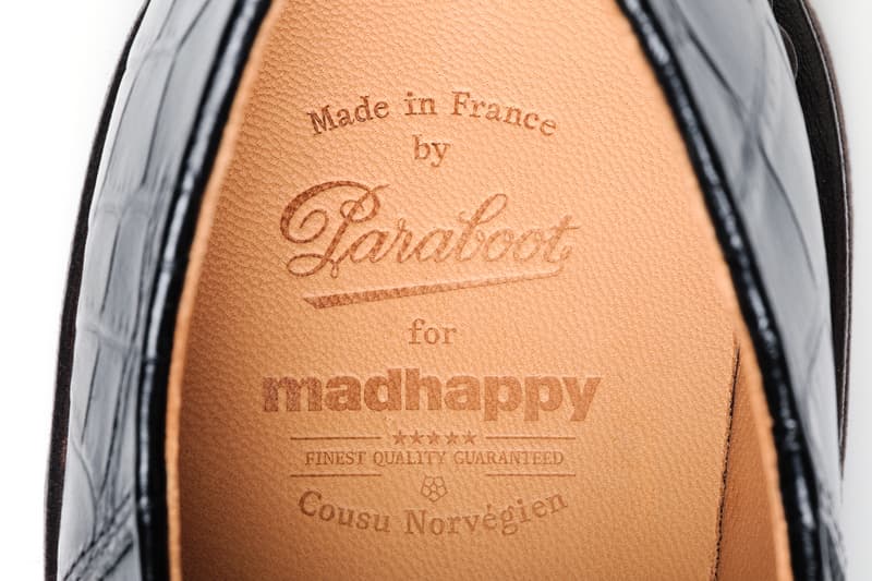 Madhappy Paraboot Michael Crocodile Black Release Date info store list images