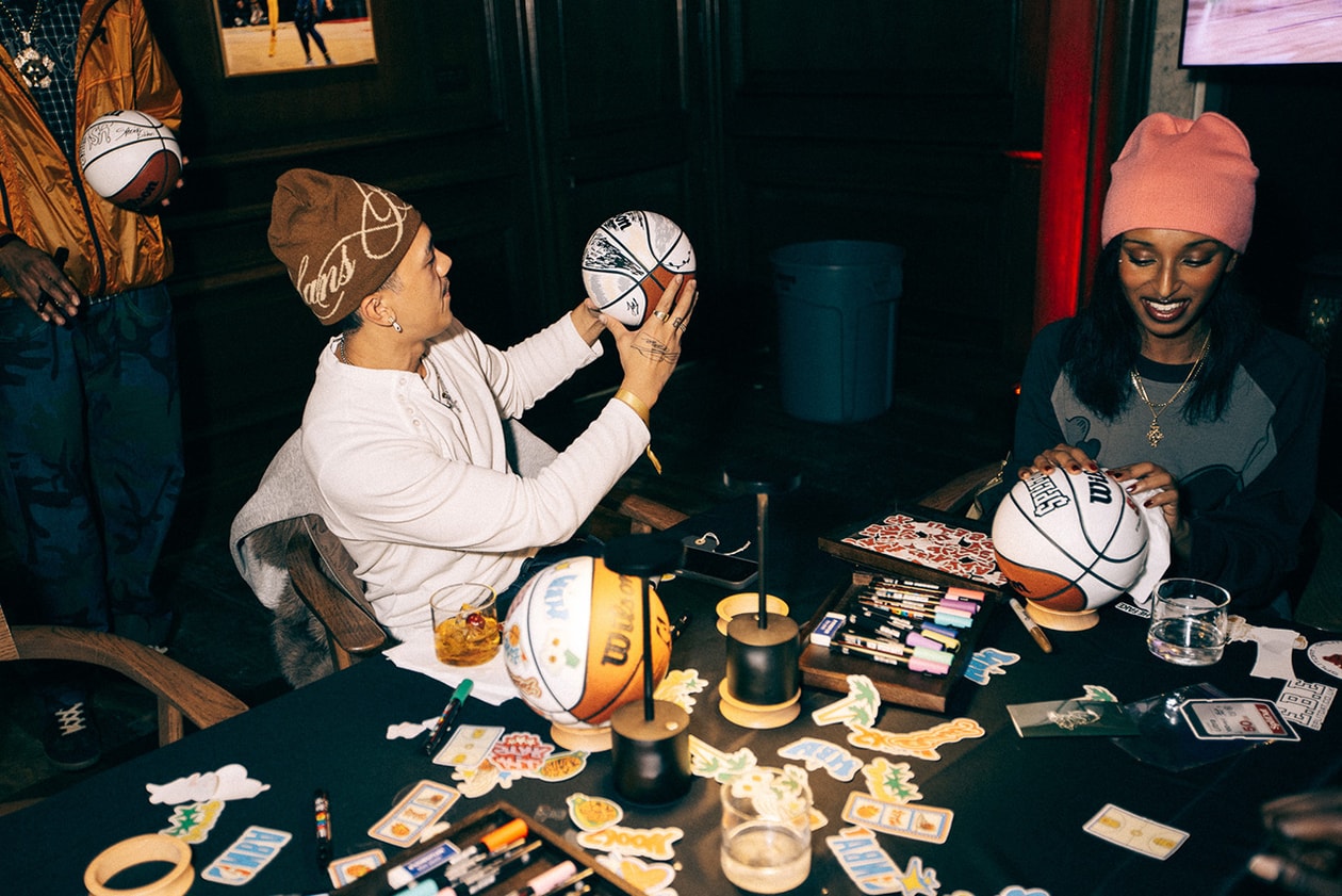 NBA All-Star Watch Party, Londres, Reino Unido, Street Style, diseños de moda, talento, evento exclusivo, resumen en video, artista de fútbol, taller de funciones de Sosa Content