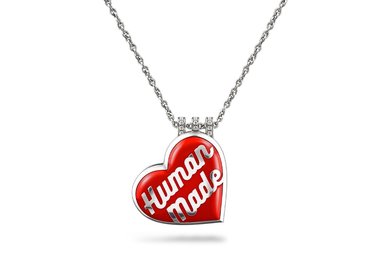JOOPITER Unveils Limited-Edition Jacob & Co. x HUMAN MADE Heart Pendant jacob arabo nigo pharrell williams