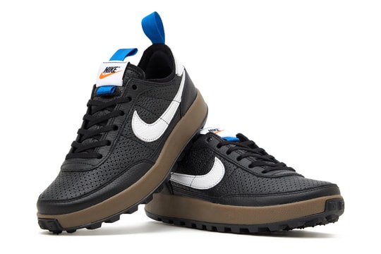 Tom Sachs Unveils Nike General Purpose Shoe "Black"