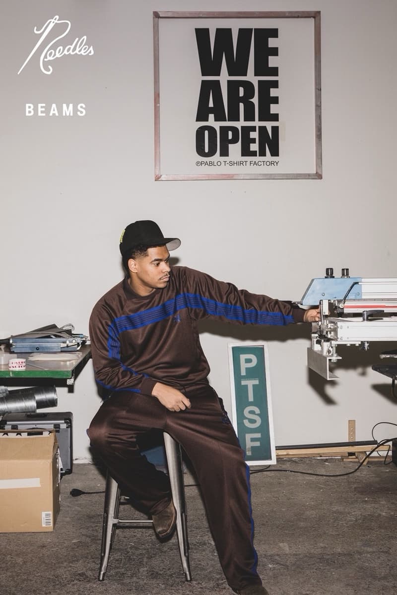 BEAMS x NEEDLES Horizontal Tracksuit SS26 Release Date Info