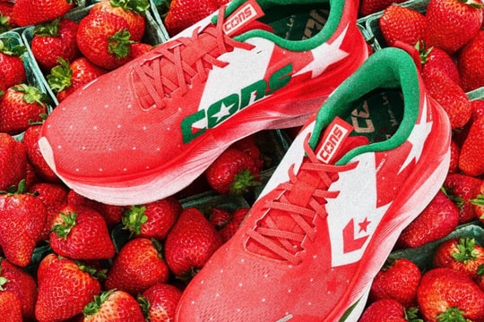 Converse Japan Debuts a Sweet But Limited "Strawberry" CONS RUNBOUNCE / 3itsuka Running Shoe