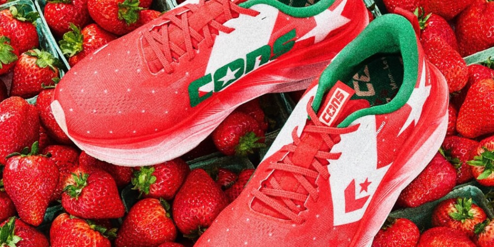 Converse Japan Debuts a Sweet But Limited "Strawberry" CONS RUNBOUNCE / 3itsuka Running Shoe