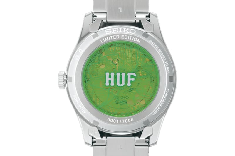 Seiko 5 Sports HUF II Limited Edition SRPM09 Collaboration Release Info
