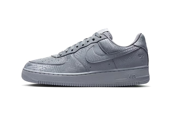 Kobe Bryant Nike Air Force 1 Low "Cool Grey" official look cool grey wolf grey IB0018-004