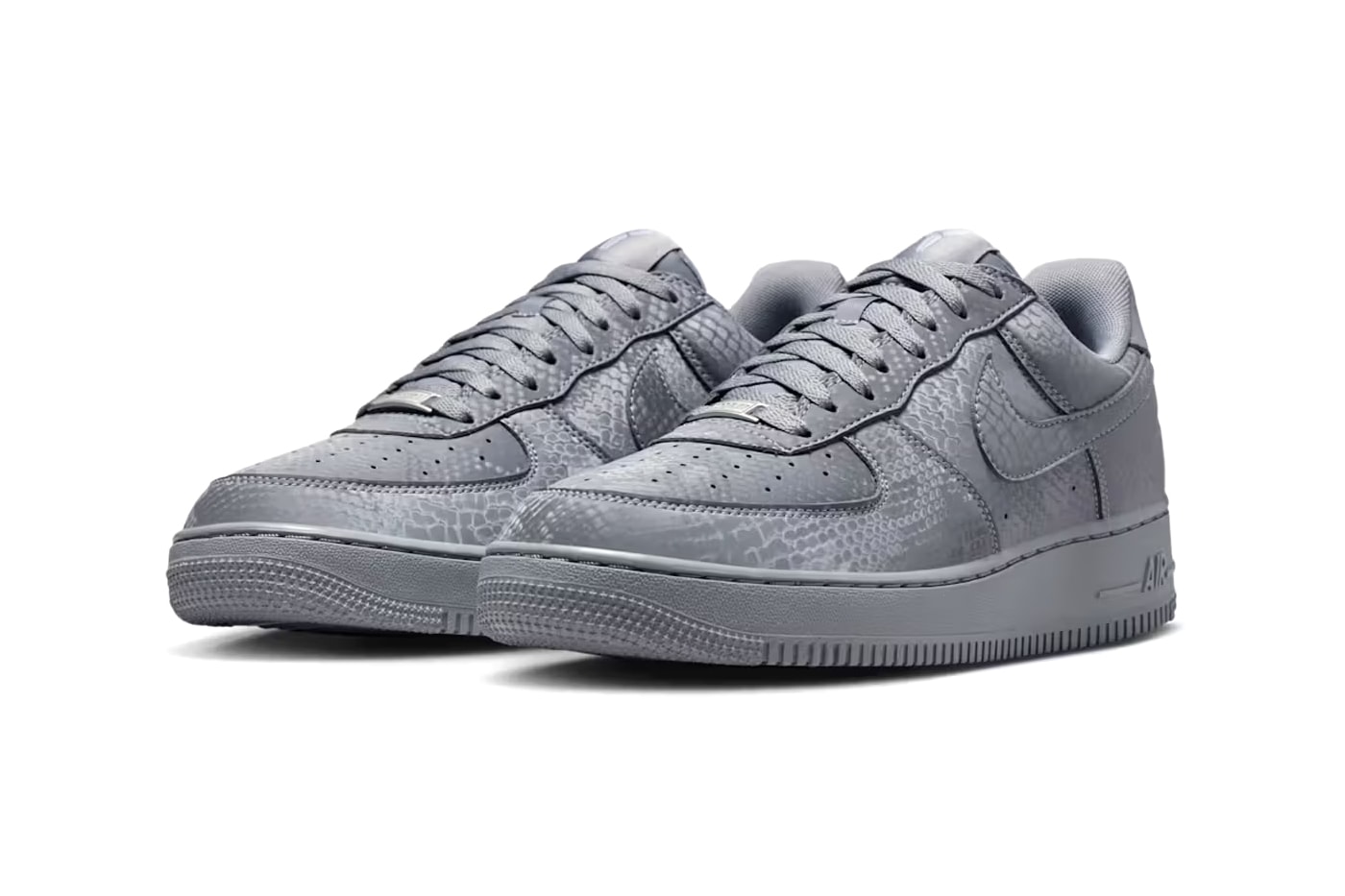 Kobe Bryant Nike Air Force 1 Low "Cool Grey" official look cool grey wolf grey IB0018-004