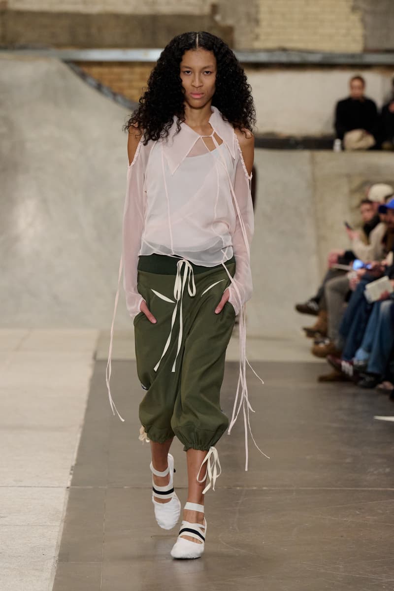 Fashion East Fall Winter 2026 London Fashion Week menswear womenswear runway show GOYAGOMA Mayhew Jack Gleba