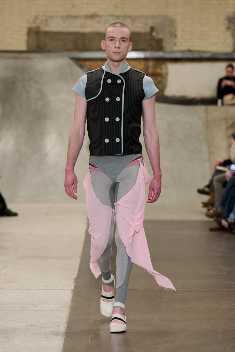 Fashion East Fall Winter 2026 London Fashion Week menswear womenswear runway show GOYAGOMA Mayhew Jack Gleba