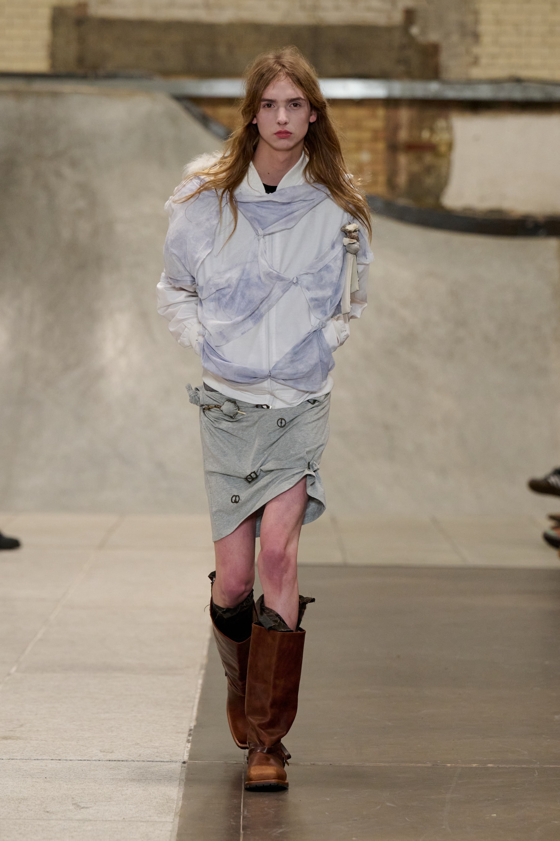 Fashion East Fall Winter 2026 London Fashion Week menswear womenswear runway show GOYAGOMA Mayhew Jack Gleba