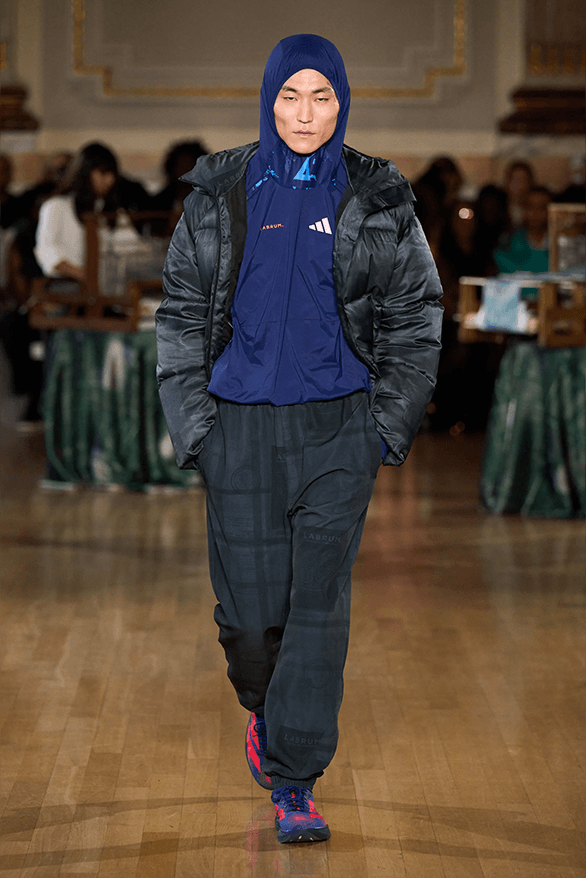 LABRUM Fall Winter 2026 London Fashion Week menswear womenswear runway Foday Dumbuya