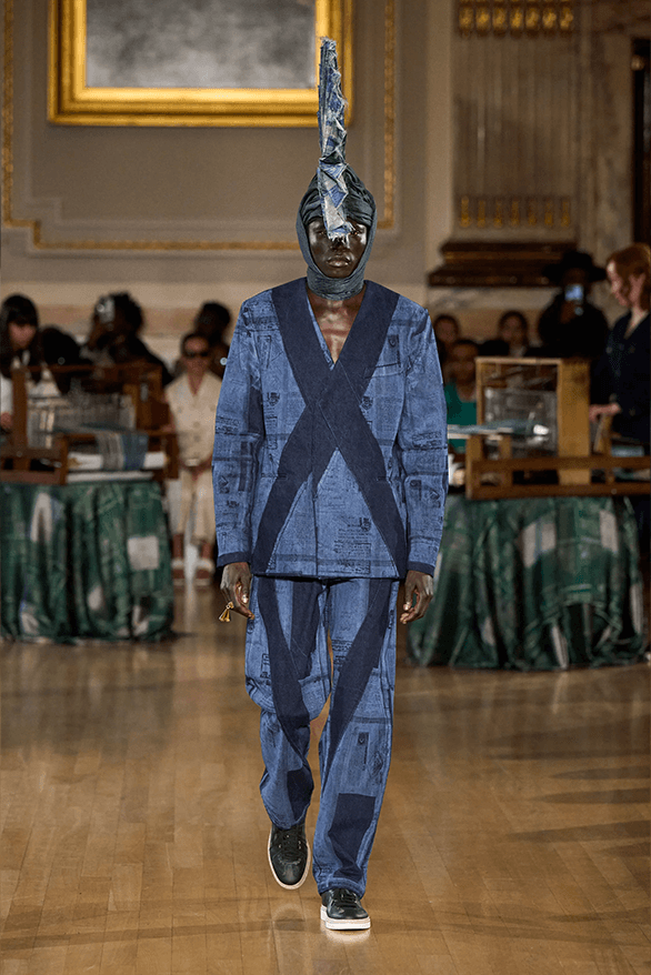 LABRUM Fall Winter 2026 London Fashion Week menswear womenswear runway Foday Dumbuya