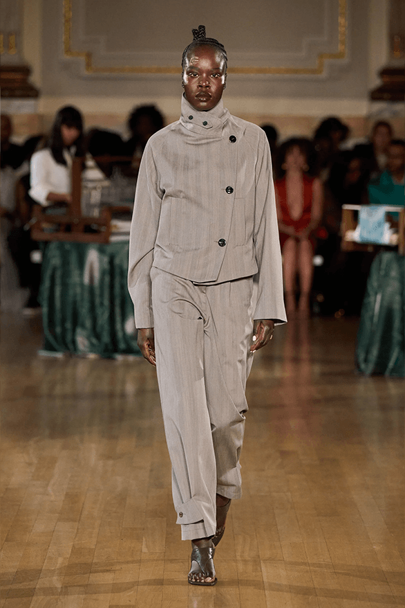 LABRUM Fall Winter 2026 London Fashion Week menswear womenswear runway Foday Dumbuya