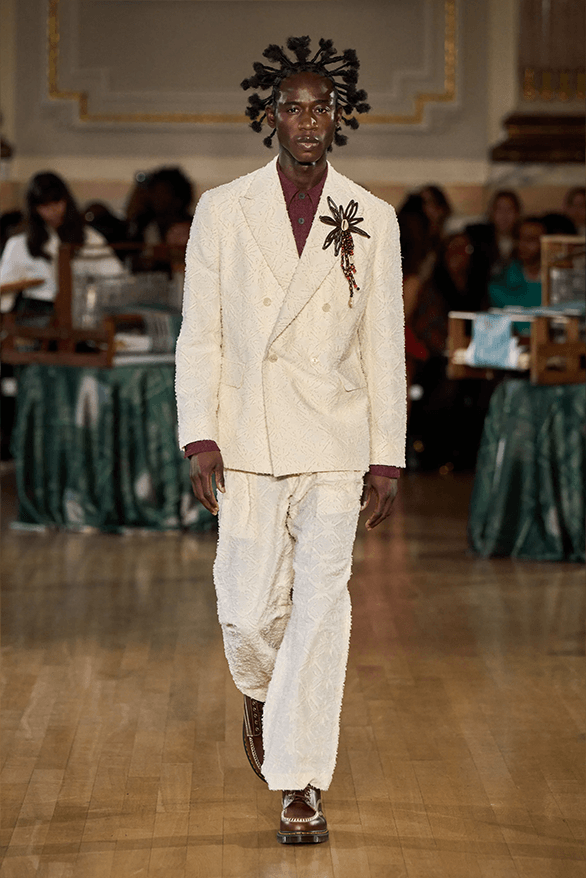 LABRUM Fall Winter 2026 London Fashion Week menswear womenswear runway Foday Dumbuya