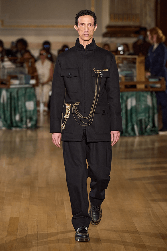 LABRUM Fall Winter 2026 London Fashion Week menswear womenswear runway Foday Dumbuya
