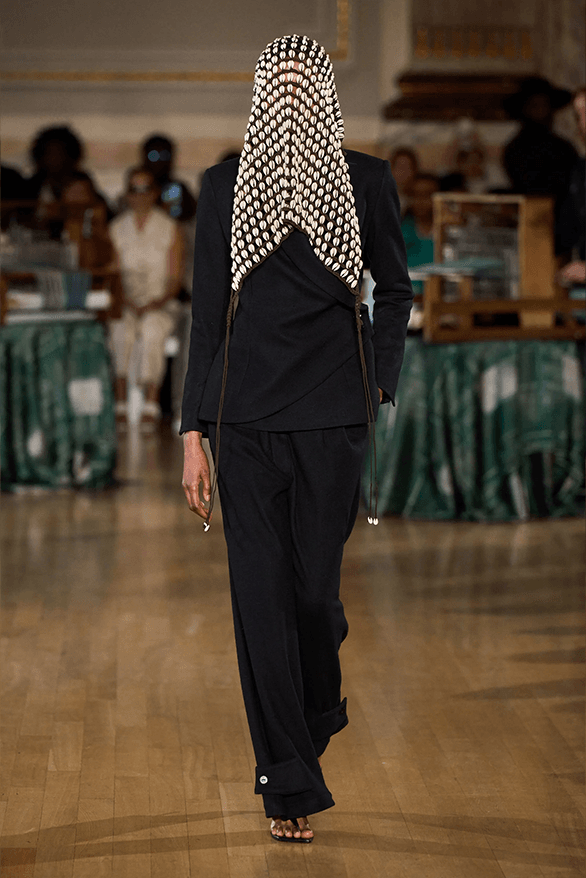 LABRUM Fall Winter 2026 London Fashion Week menswear womenswear runway Foday Dumbuya