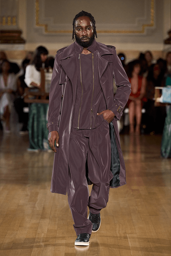 LABRUM Fall Winter 2026 London Fashion Week menswear womenswear runway Foday Dumbuya