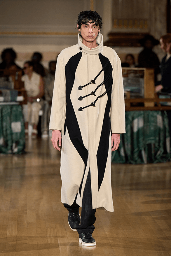 LABRUM Fall Winter 2026 London Fashion Week menswear womenswear runway Foday Dumbuya