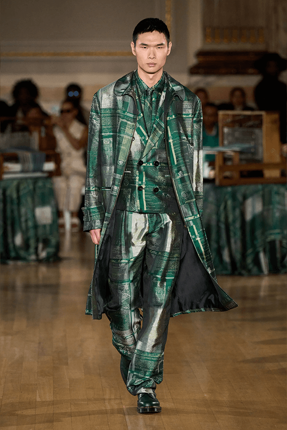 LABRUM Fall Winter 2026 London Fashion Week menswear womenswear runway Foday Dumbuya