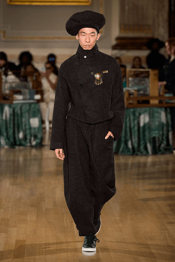 LABRUM Fall Winter 2026 London Fashion Week menswear womenswear runway Foday Dumbuya