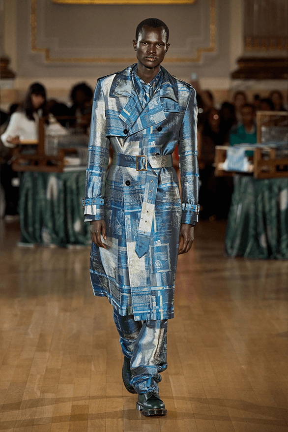 LABRUM Fall Winter 2026 London Fashion Week menswear womenswear runway Foday Dumbuya