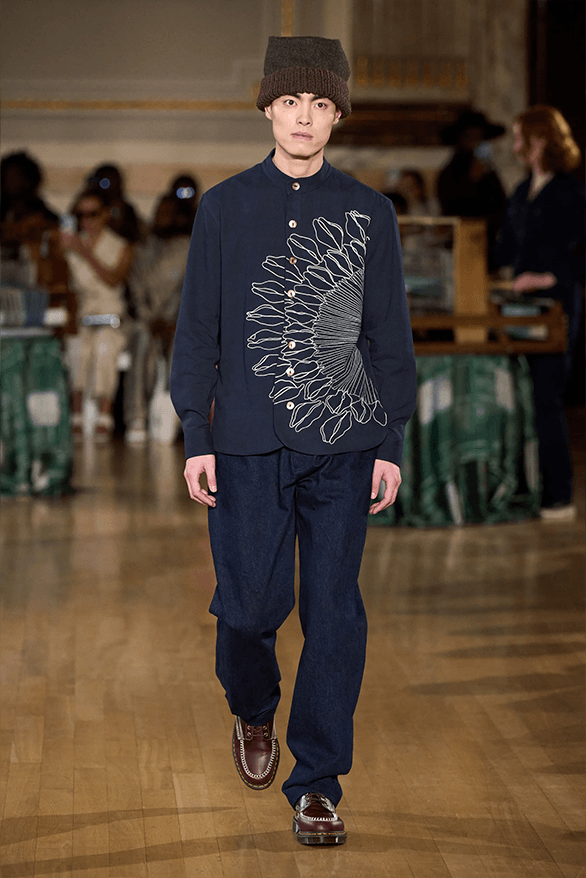 LABRUM Fall Winter 2026 London Fashion Week menswear womenswear runway Foday Dumbuya