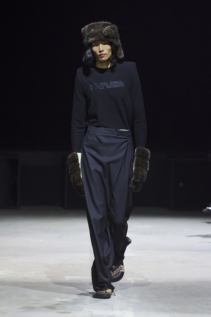 Natashka Zinko Fall Winter 2026 London Fashion Week womenswear runway show