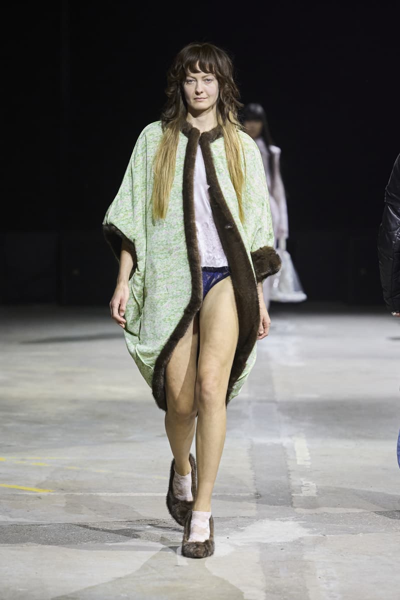 Natashka Zinko Fall Winter 2026 London Fashion Week womenswear runway show