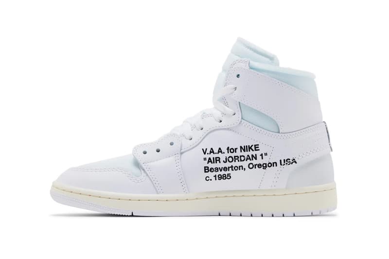 Virgil Abloh Archive™ x Air Jordan 1 High OG "Alaska" Retro high top march 2026 air jordan 1 high og 